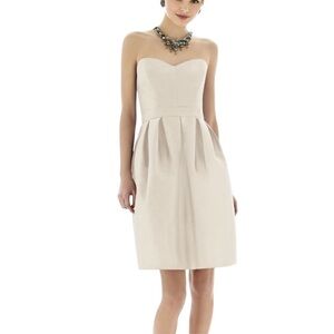 Alfred Sung Strapless Cocktail Dress Size 14